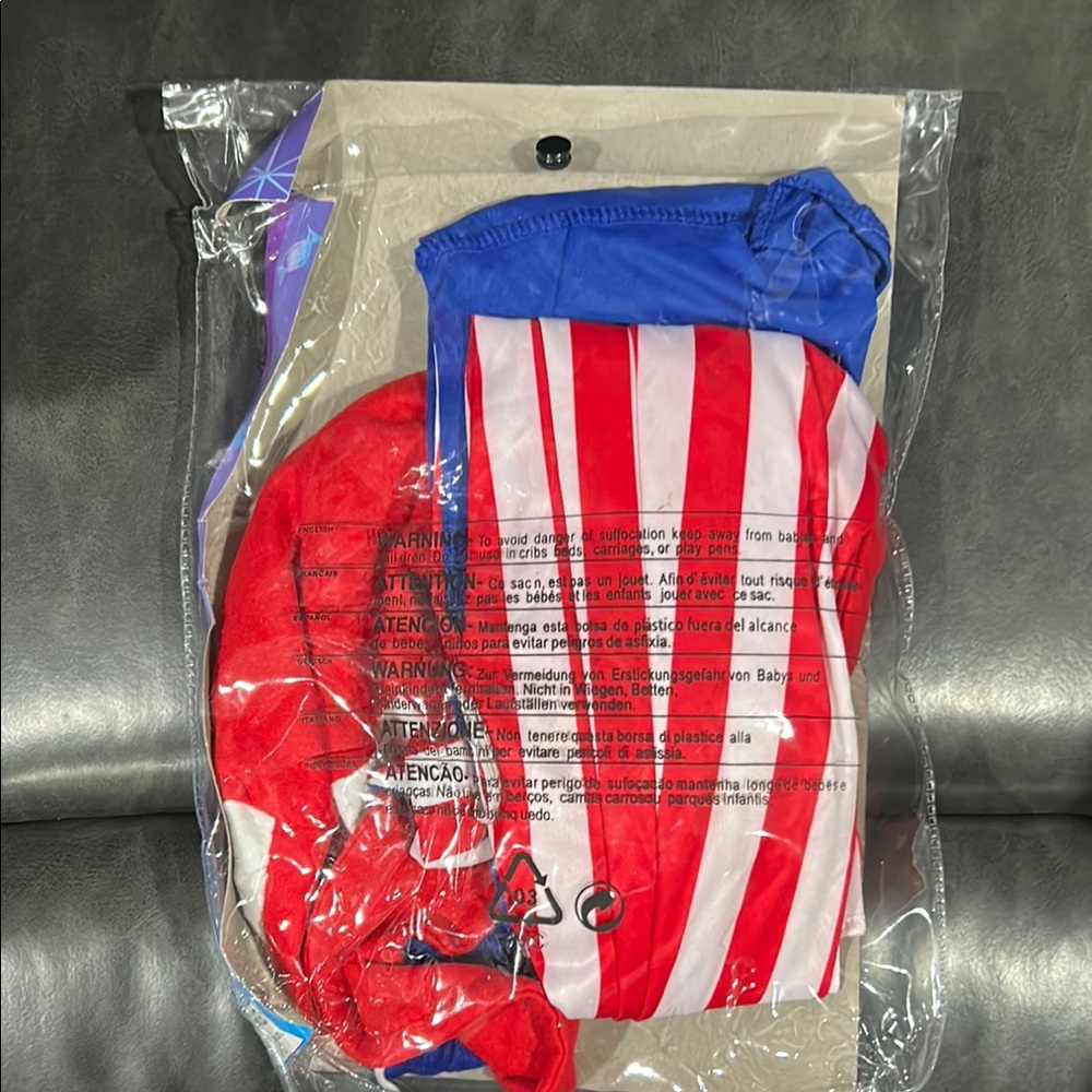 Kids Costume - Blue, Red, White - Picture 2 of 2